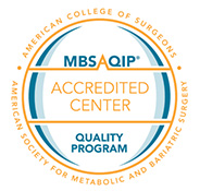 American College of Surgeons - American Society for Metabolic and Bariatric Surgery - MBSAQIP Accredited Center - Quality Program